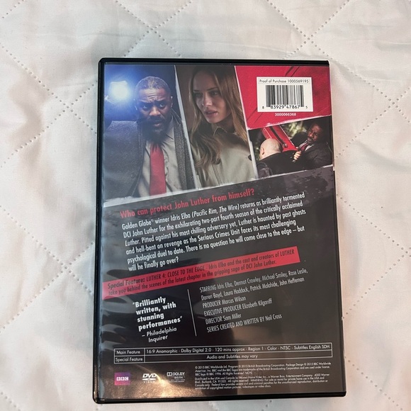 Luther Season 4 DVD - Picture 3 of 3